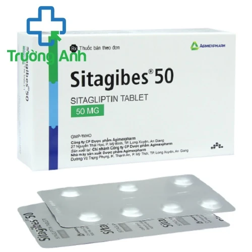 Sitagibes 50 - Thuốc điều trị tiểu đường tuýp 2 hiệu quả của Agimexpharm