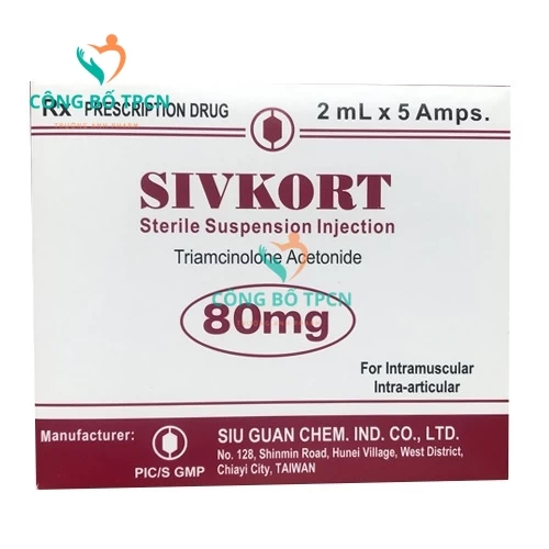 SivKort Retard - Thuốc điều trị bệnh viêm xương khớp hiệu quả