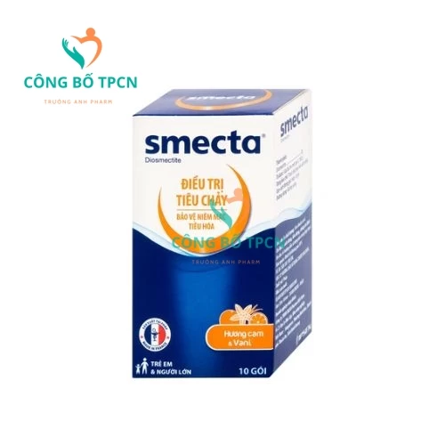 Smecta (hương cam-vani) - Thuốc điều trị tiêu chảy hiệu quả của Pháp 