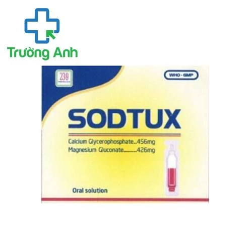 Sodtux - Giúp bổ sung Calci và Magnesi cho cơ thể hiệu quả