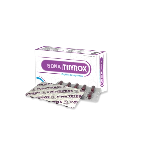 Sona Thyrox - Hỗ trợ tăng cường chức năng tuyến giáp khỏe mạnh