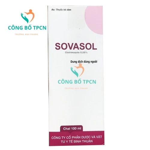 Sovasol - Thuốc hỗ trợ điều trị nấm miệng