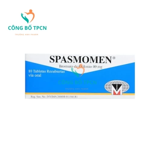 Spasmomen 40mg - Thuốc điều trị hội chứng đại tràng kích thích của Đức