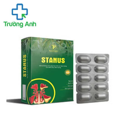 Stanus - Giúp hỗ trợ giảm triệu chứng của viêm xoang, viêm mũi