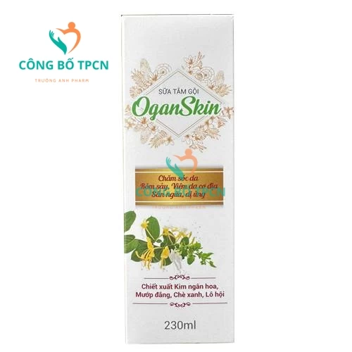 Sữa tắm gội Oganskin 230ml Biopro - Giúp làm sạch da hiệu quả