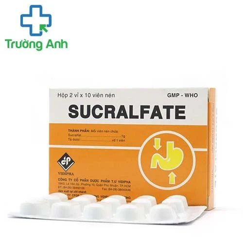 Sucralfate Vidipha - Điều trị loét dạ dày – tá tràng