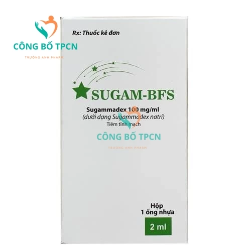 Sugam-BFS - Thuốc hóa giải phong bế thần kinh cơ hiệu quả