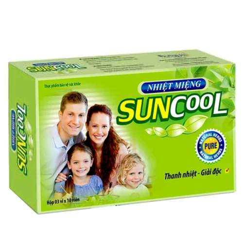 SunCool - Giúp thanh nhiệt giải độc và giảm các triệu chứng nhiệt