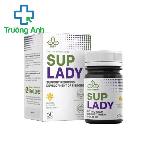 Sup Lady - Giảm sự phát triển u nang buồng trứng, u xơ tử cung