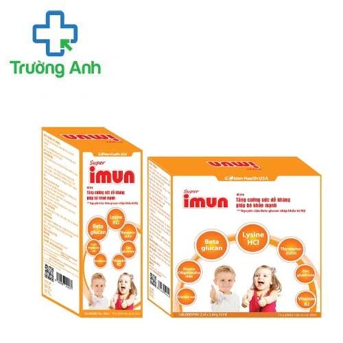 Super Imun++ - Giúp trẻ ăn ngon miệng, tăng cường hấp thu