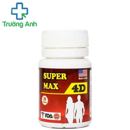 Super Max 4D - Giảm mệt mỏi và suy nhược cơ thể