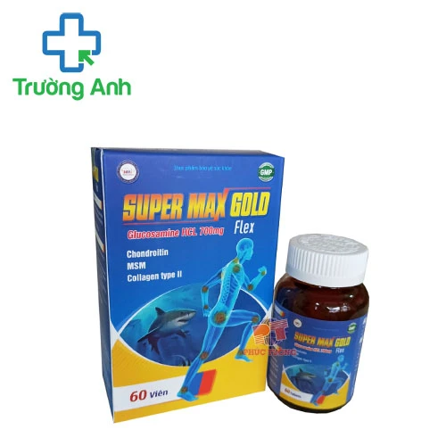 Super Max Gold Flex - Bổ sung dưỡng chất cho xương khớp
