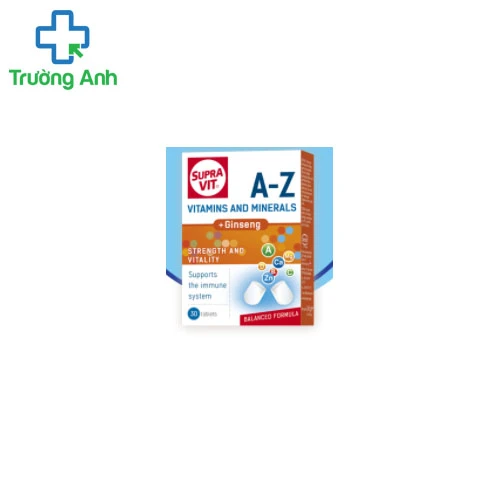 Supravit A-Z Vitamins and Minerals + Ginseng -Hỗ trợ duy trì sức khỏe