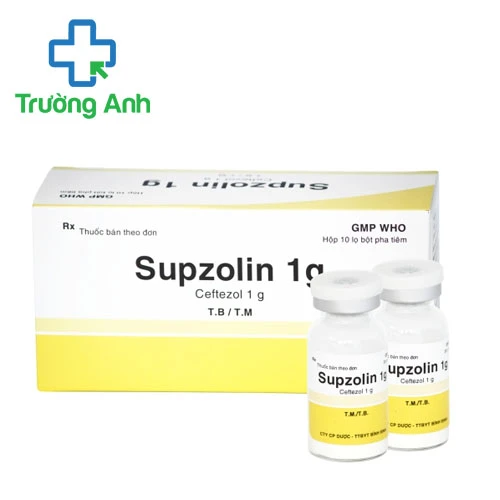 Supzolin 1g Bidiphar - Thuốc điều trị nhiễm khuẩn hiệu quả