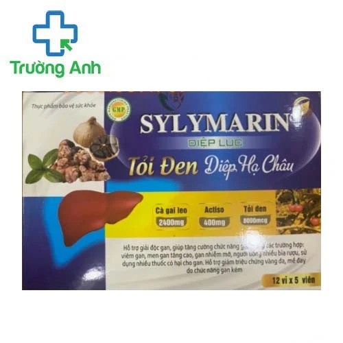 Sylymarin Diệp lục tỏi đen Diệp Hạ Châu - Giúp bảo vệ gan