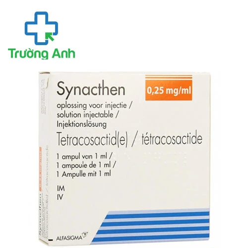 Synacthène 0,25mg/1ml - Thuốc điều trị bệnh thần kinh hiệu quả