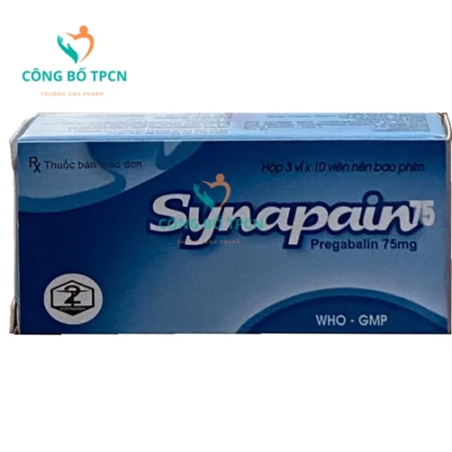 Synapain 75 Dopharma - Thuốc điều trị động kinh hiệu quả