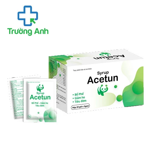 Syrup Acetun – Hỗ trợ bổ phế, giảm ho hiệu quả