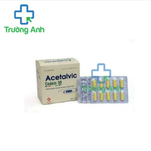 Acetalvic codein 30 Vidipha - Thuốc giảm đau, hạ sốt