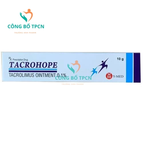 Tacrohope 10g - Thuốc điều trị viêm da hiệu quả