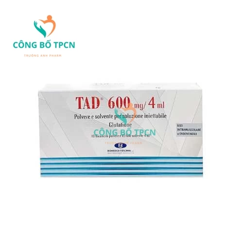 Tad 600mg/4ml - Thuốc hỗ trợ giảm độc tính trên hệ thần kinh