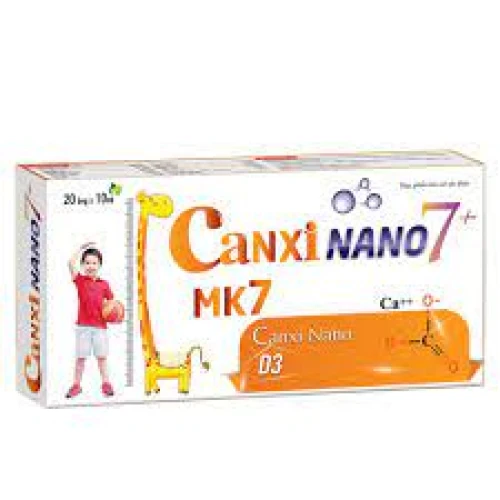 Canxinano Mk7 – D3 - Thực phẩm chức năng bổ sung canxi
