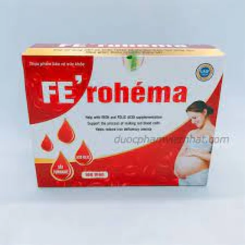 FE’rohema - Thực phẩm chức năng bố sung sắt cho cơ thể