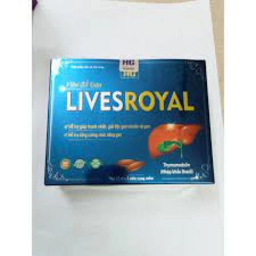 Viên bổ gan Livesroyal - Thực phẩm chức năng giải độc gan