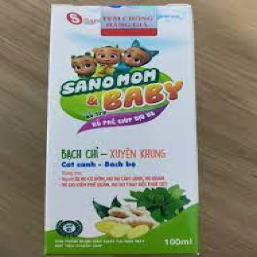 Sano Mom & Baby - Thực phẩm chức năng bổ phế cho mẹ và bé