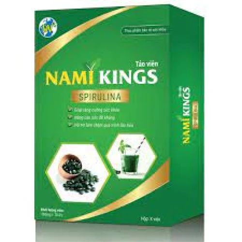 Tảo viên Nami Kings Spirulina - Thực phẩm nâng cao đề kahsng