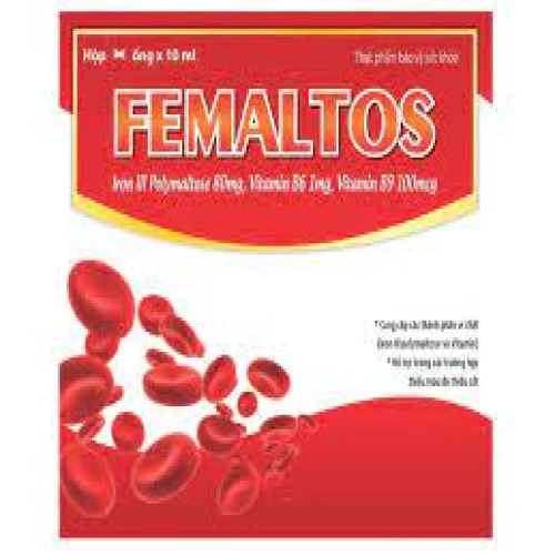 Femaltos - Thực phẩm chức năng hỗ trợ giảm thiếu máu