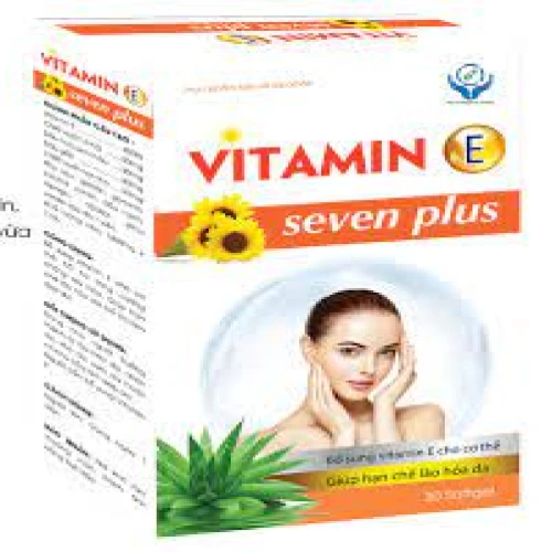 Vitamin E seven plus - Thực phẩm chức năng bổ sung vitamin E