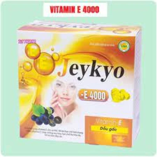 Jeykyo-E4000 - Thực phẩm chức năng bổ sung vitamin E