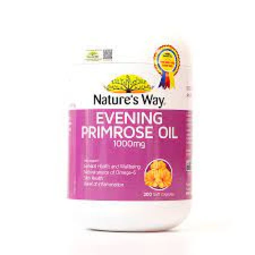 Nature's Way Evening Primrose Oil 1000mg - Giảm đau kinh nguyệt