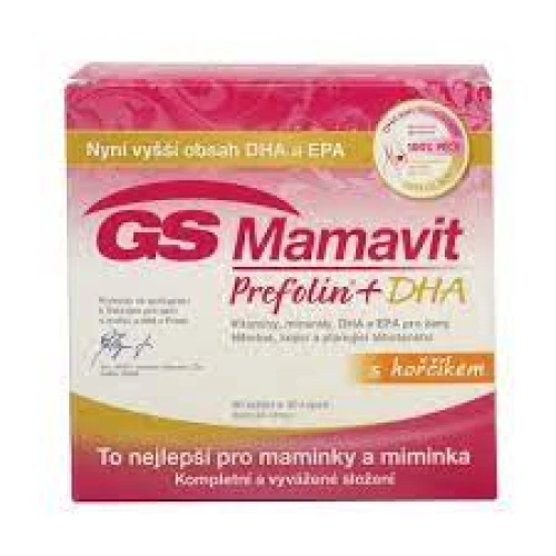 GS Mamavit Prefolin DHA EPA - Tăng sức đề kháng cho mẹ bầu