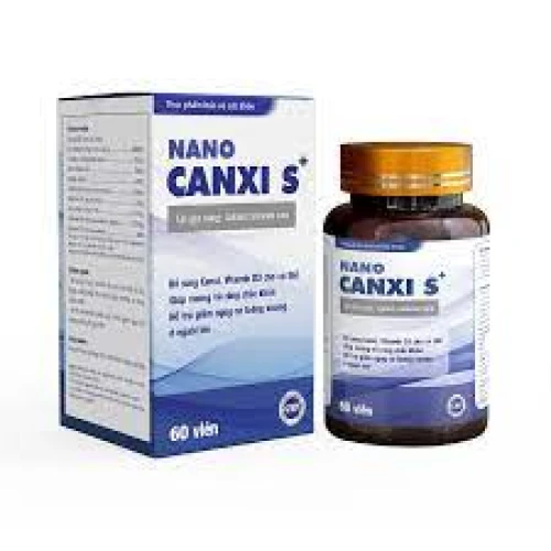 Nano Canxi S+ - Thực phẩm chức năng tăng cường hấp thu canxi