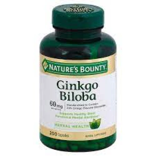 Ginkgo Biloba 60mg - Thực phẩm chức năng hỗ trợ tuần hoàn não