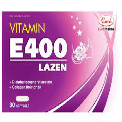 Vitamin E400 Lazen - Thực phẩm chức năng bổ sung vitamin E