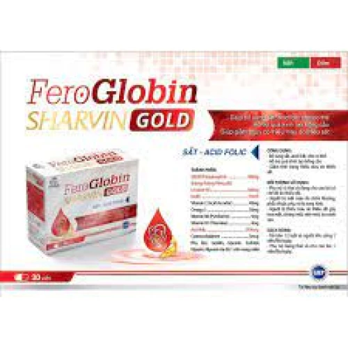 FeroGlobin Sharvin Gold - Bổ sung sắt cho phụ nữ mang thai