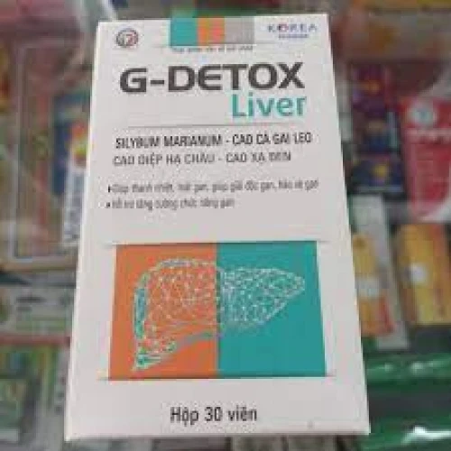 G – Detox Liver - Thực phẩm chức năng hỗ trợ men gan