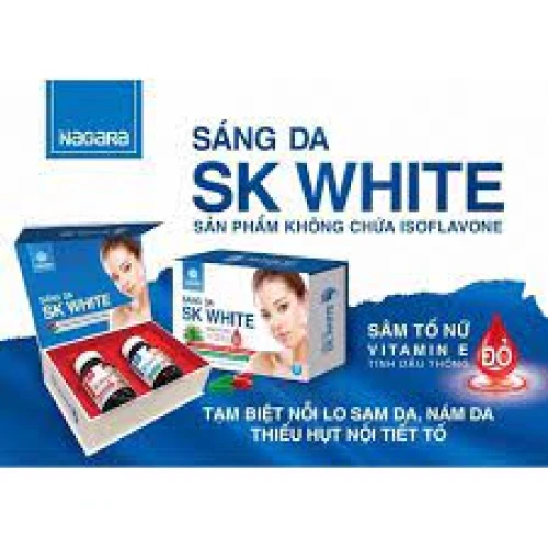 Sáng da Sk White - Thực phẩm chức năng giúp sáng da