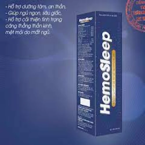 Hemosleep - Thực phẩm chức năng dưỡng  tâm, an thần