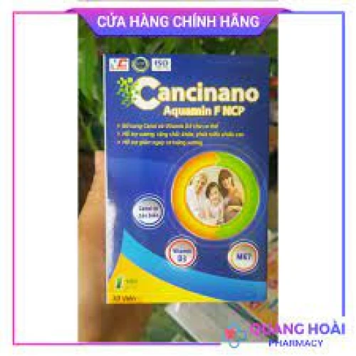 Canxinano Aquamin F - Thực phẩm chức năng bảo vệ xương khớp
