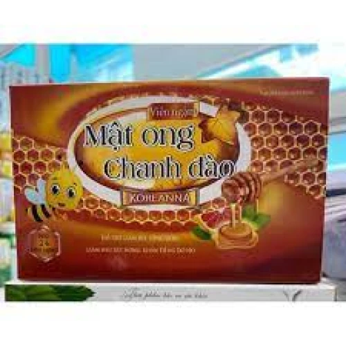 Viên ngậm chanh đào plus - Thực phẩm chức năng giúp giảm ho