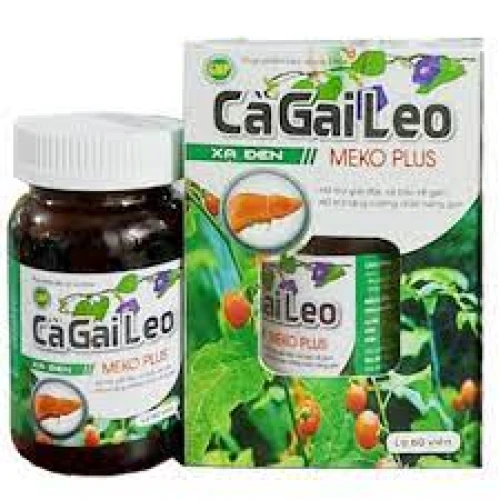 Cà Gai Leo Xạ Đen Meko plus - Thực phẩm chức năng bổ gan