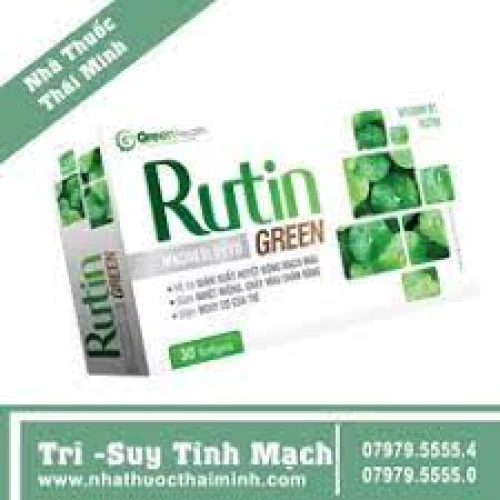 Rutin Green - Thực phẩm chức năng tăng sức bền thành mạch