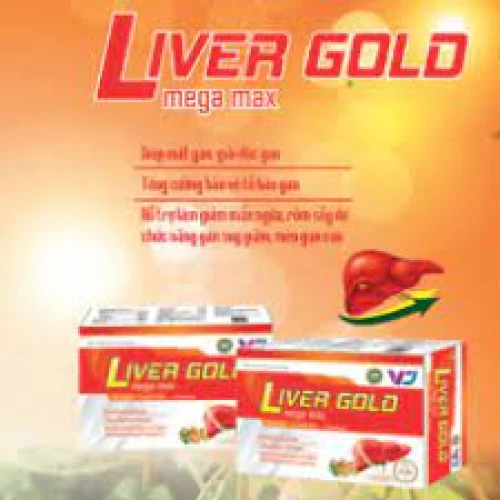 Liver gold Mega max - Thực phẩm chức năng giúp bảo vệ gan
