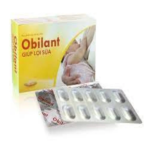 Obilant - Thực phẩm chức năng giúp lợi sữa hiệu quả
