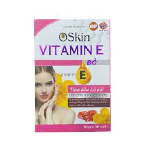 Skin vitamin E thông đỏ - Thực phẩm chức năng chăm sóc da