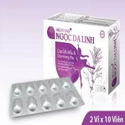 Ngọc dạ linh - Thực phẩm chức năng giảm đau bụng kinh